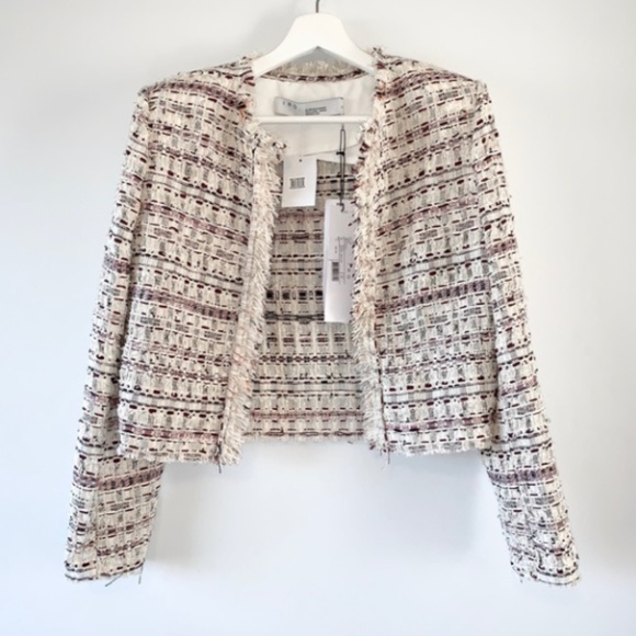IRO Jackets & Blazers - 🆕 IRO Locali Tweed Jacket with fringe